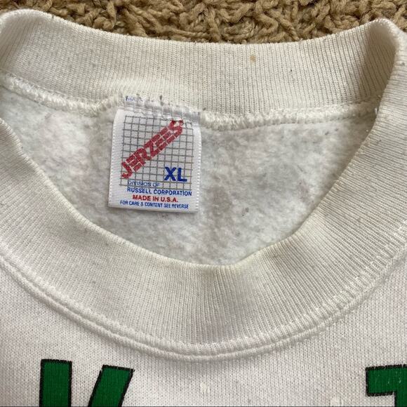 Vintage Pig Hog Christmas Jerzees Sweatshirt size XL 1990s - Picture 5 of 6